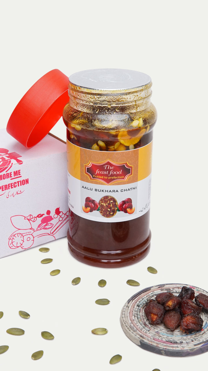 Alu Bukhara Ki Chatni The feast food pickles