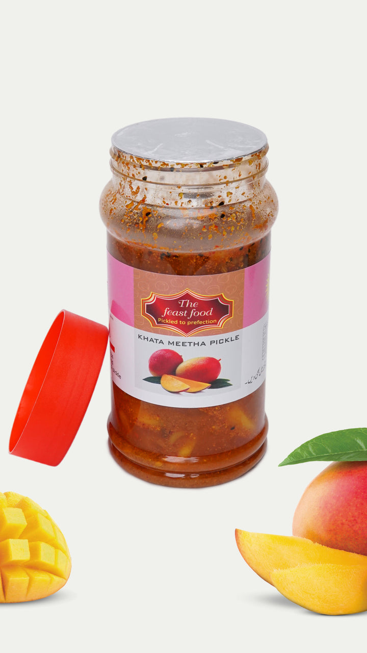 Khatta Meetha Aam Ka Achar The feast food pickles
