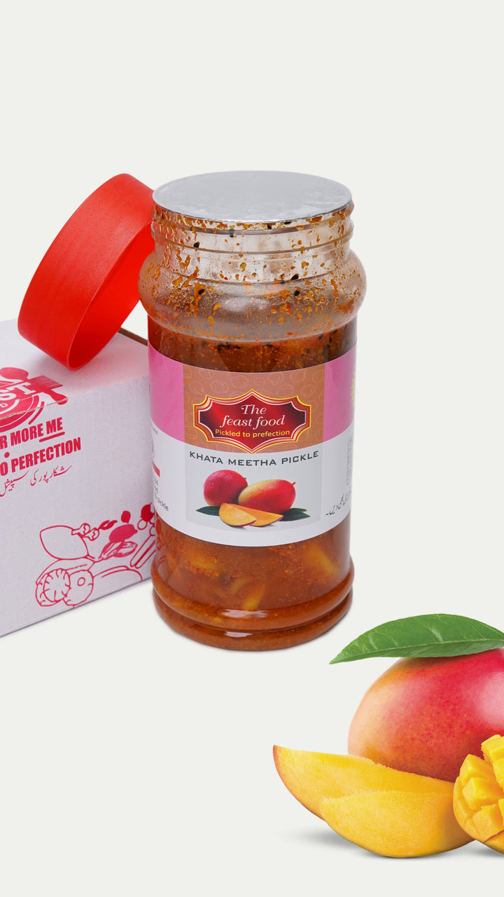 Khatta Meetha Aam Ka Achar The feast food pickles