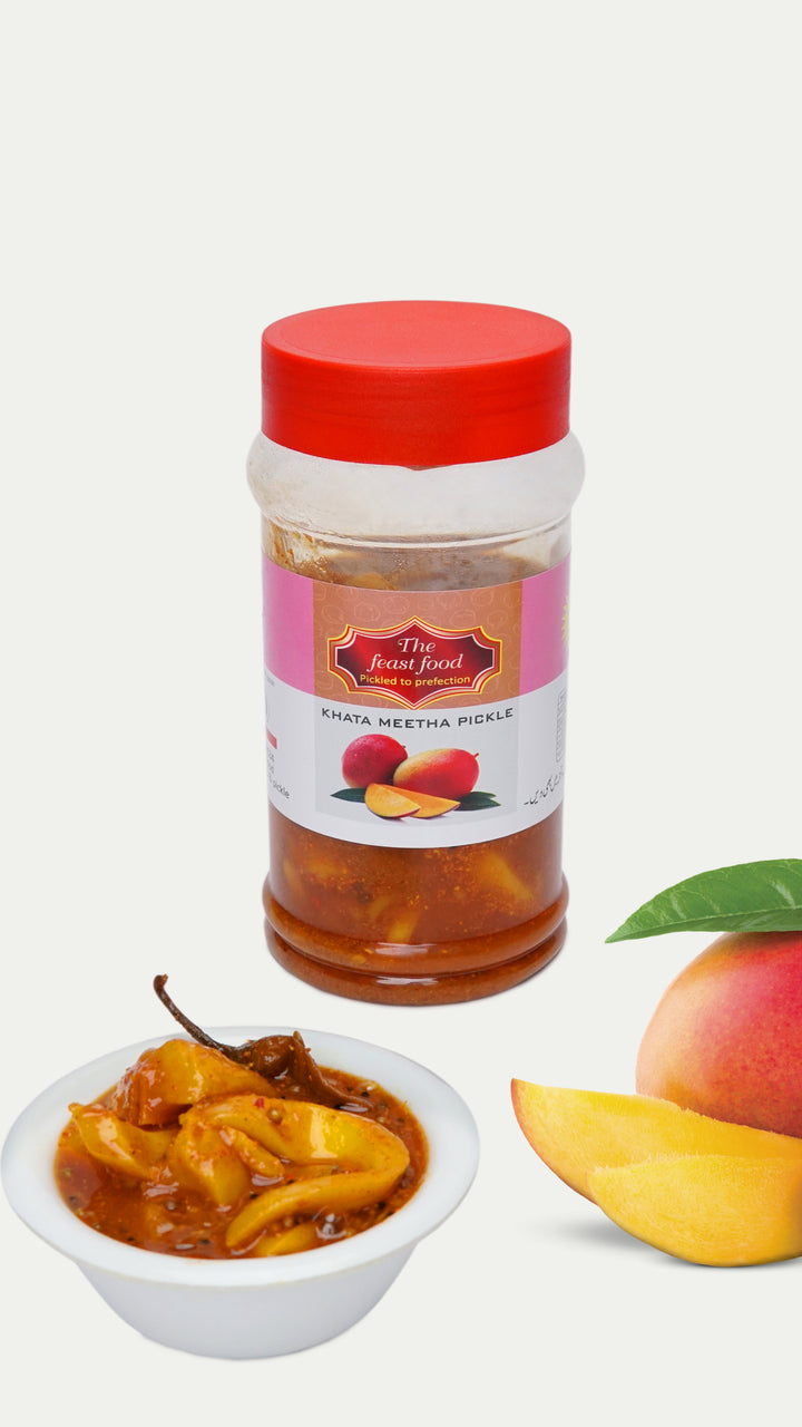 Khatta Meetha Aam Ka Achar The feast food pickles